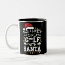 Recherche de jouer au golf tasses Noël
