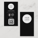 Recherche de appel cartes visite Code qr