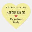 Recherche de jaune de banane autocollants Pain à la banane