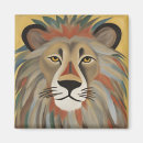 Recherche de tête de lion magnets Faune