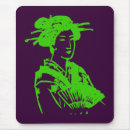 Recherche de geisha tapis souris Asiatique