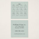 Recherche de calendrier de cartes visite Année