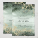 Recherche de vert jade invitations Aquarelle