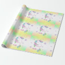 Recherche de licornes papier cadeau Princesse