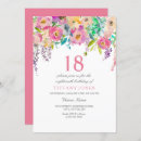 Recherche de aquarelle pastel invitations Fleurs