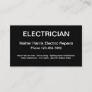 Recherche de entrepreneurs électriques cartes visite Pour lui