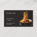 Recherche de nourriture chinoise cartes visite Nouilles