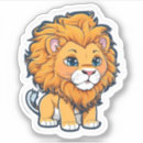 Recherche de roi lion autocollants Anniversaire