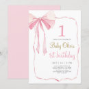 Recherche de pink bow invitations Rose pâle