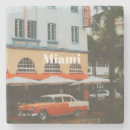 Recherche de miami dessous de verres Rétro