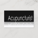 Recherche de acuponcture cartes visite Moderne