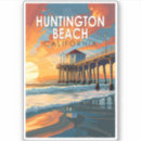 Suche nach huntington beach aufkleber Kalifornien