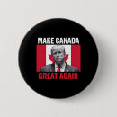 Recherche de drapeau du canada badges Reprendre l'amérique