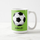 Recherche de ballon de football tasses Blanc