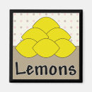 Recherche de jaune citron magnets Nourriture