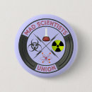 Recherche de scientifique fou badges La science