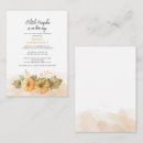 Recherche de son aquarelle florale invitations Rose