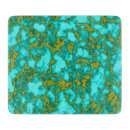 Recherche de turquoise planches à découper Turquoise et or