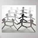 Suche nach individualität poster Zusammengehörigkeit