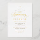 Recherche de communion baptême invitations Élégant