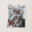 Recherche de renne puzzles Vacances