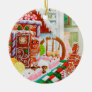 Recherche de gingerbread ronds ornements Noël