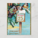 Suche nach weihnachtsvogel karten Vintag