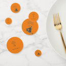 Recherche de halloween confettis Orange