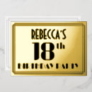 Recherche de 18 ans anniversaire invitations Dix huit ans