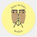 Recherche de percussions autocollants Bongo