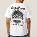 Recherche de cafe racer tshirts Rétro