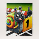 Suche nach schnecken puzzle Cartoon