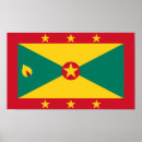 Suche nach grenada poster Flagge von grenada