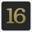 Recherche de numéro 16 autocollants Seize