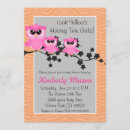 Suche nach eule in einem baum einladungen Mother to be