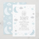 Recherche de moon baby shower invitations Nuage