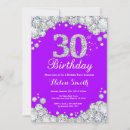 Recherche de mauve anniversaire invitations Fête d'anniversaire