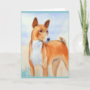 Suche nach basenji karten Hund