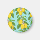 Suche nach zitronen blume magnete Aquarell