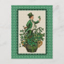 Recherche de lutin irlandais invitations Shamrock