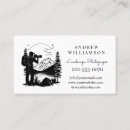 Recherche de de faune cartes visite Photographe paysagiste
