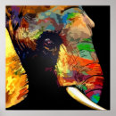 Suche nach bunter elefant poster Abstrakt