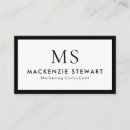Suche nach monogramm mini visitenkarten Professionell