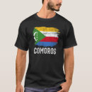 Recherche de drapeau des comores tshirts Pour