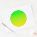 Recherche de vert fluorescent autocollants Jaune
