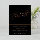 Recherche de 40 ans invitations Or rose