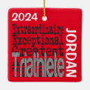 Recherche de triathlete ornements Triathlète