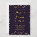 Recherche de elegant fiançailles invitations Violet