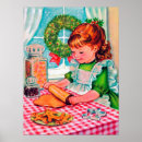 Suche nach weihnachtsmädchen poster Retro