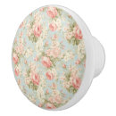 Recherche de fleurs blanches boutons et poignées de porte Vintage